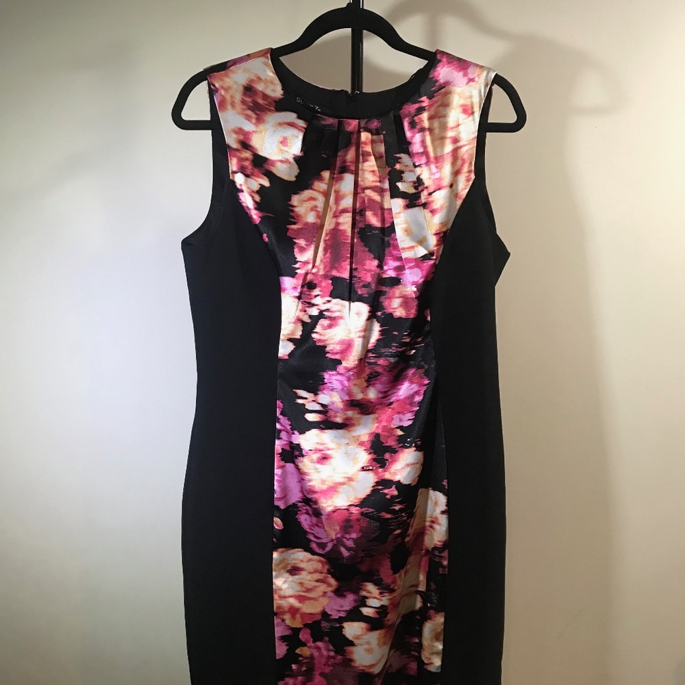 Suite 7 Black Floral Dress